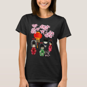 Cute Doll Day Girls Day Hinamatsuri Japan March T-shirt