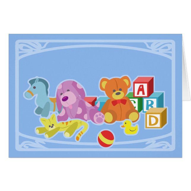 Cute Dolls (blauw) (Voorkant Horizontaal)