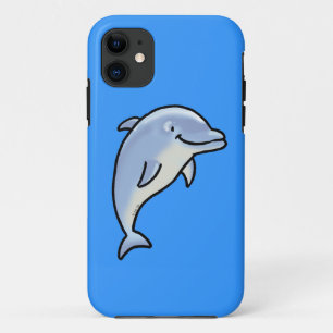 Cute dolphin iPhone 11 hoesje
