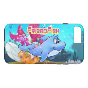 Cute Dolphin iPhone 7/plus hoesje
