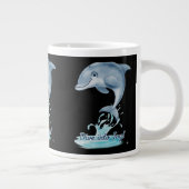 Cute Dolphin Mug – Dive into Joy | Retro Ocean Aes (Droite)