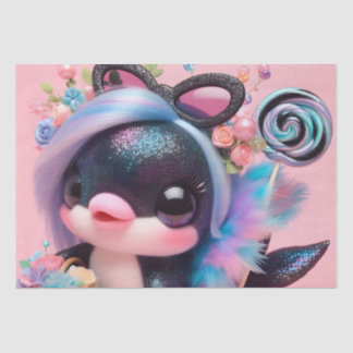 Cute Dolphin Tissuepapier