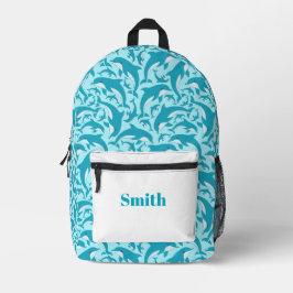 Cute Dolphins Bedrukte Rugzak