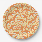 Cute Dolphins Papieren Bordje (Voorkant)