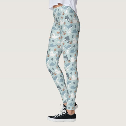 Cute Dolphins, Seals and Octopus Leggings (Links)