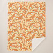 Cute Dolphins Sherpa Deken (Voorkant)