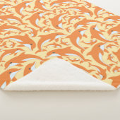 Cute Dolphins Sherpa Deken (3/4)