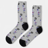 Cute Donkey Design Socks Sokken (Links)