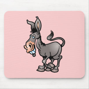 Cute Donkey Muismat