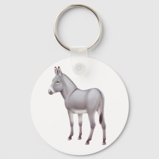 Cute Donkey Sleutelhanger (Voorkant)