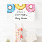 Cute Donut Baby shower Spandoek (Insitu)