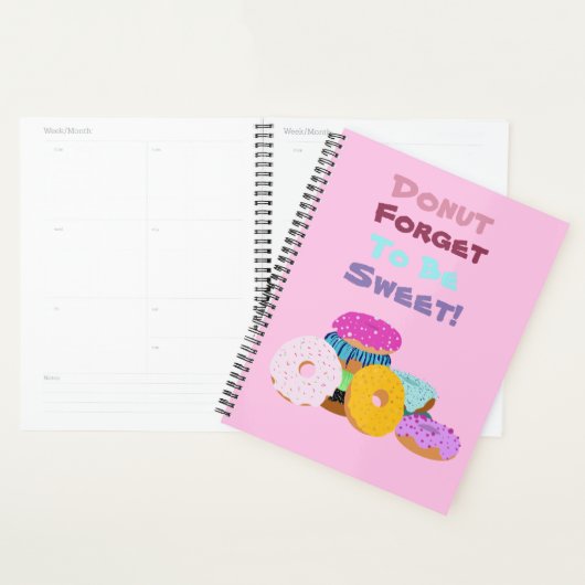 Cute Donut Planner (Display)