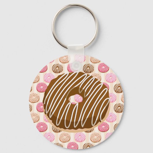 Cute Donut Sleutelhanger (Voorkant)