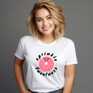 Cute Donut Sprinkle Sweetness T-shirt