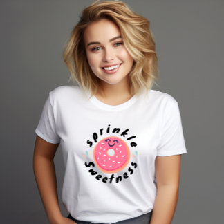 Cute Donut Sprinkle Sweetness T-Shirt