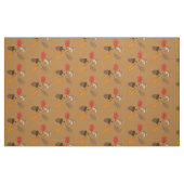 Cute doodé motif thème chute tissu (Fat Quarter)