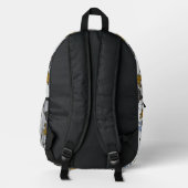 Cute Doodle Dog Patroon Bedrukte Rugzak (Achterkant)