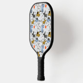 Cute Doodle Dog Patroon Pickleball Paddle (Links)