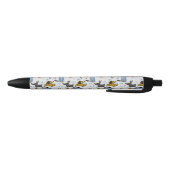 Cute Doodle Dog Patroon Zwarte Inkt Pen (Bodem)