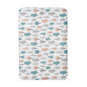 Cute Doodle Forest Pattern Badmat (Voorkant Verticaal)