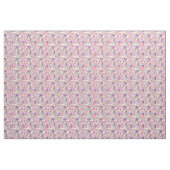 Cute Doodle Manicure Patroon Stof (Yard (91,4 cm))