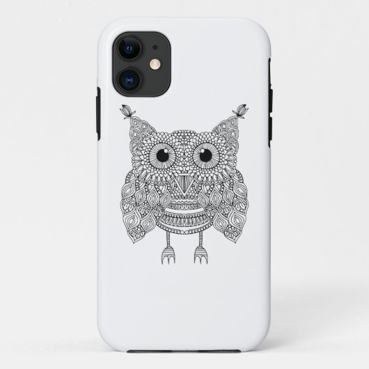 Cute Doodle Owl Case-Mate iPhone Case (Achterkant)