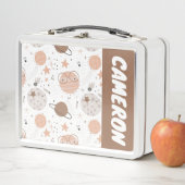 Cute Doodle Planet Pattern (In situ)