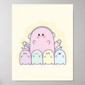 Cute Doodle Poster (Voorkant)