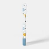 Cute Doodle School of Fish Pattern iPhone Hoesje (Rechterkant)