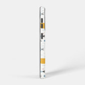 Cute Doodle School of Fish Pattern Samsung Galaxy Hoesje (Rechterkant)