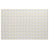 Cute Doodle School of Fish Pattern Stof (Yard (91,4 cm))