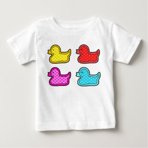 Cute Dotty Colorful Ducks