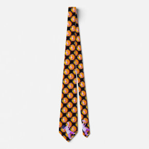 CUTE DOUCE BÉBÉ DANSE ORANGE MIAMI CRAVATE NOIR
