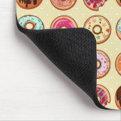 Cute Doughnut Pattern Muismat (Hoek)