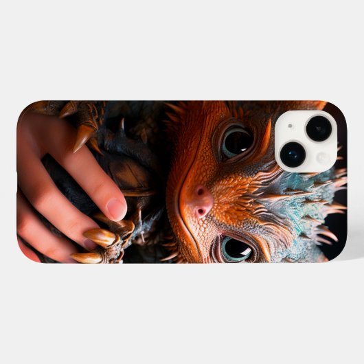 Cute Dragon Case-Mate iPhone Case (Achterkant (horizontaal))