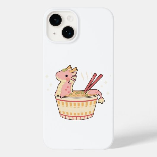 Cute Dragon Ramen Coque-Mate coque iphone (Verso)