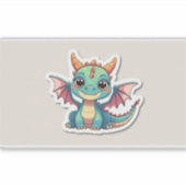Cute dragon Sticker (Devant)