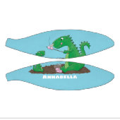 Cute draken die marshmallows roosteren basketbal (Panelen)