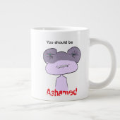 Cute drôle de tasse de grenouille apparentable pou (Droite)