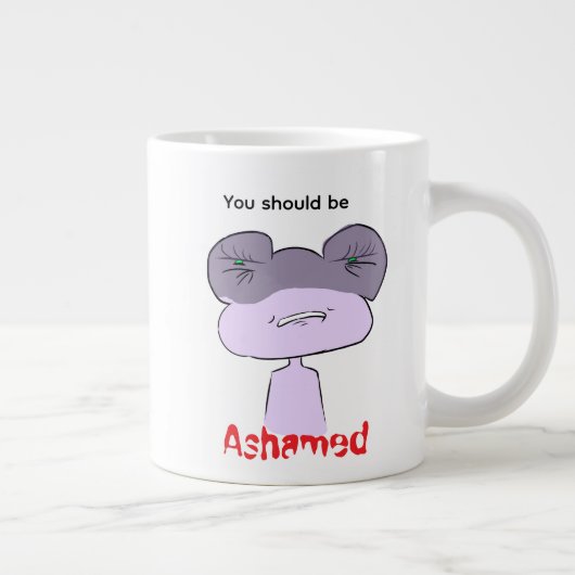 Cute drôle de tasse de grenouille apparentable pou (Droite)