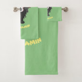 Cute drôle porc-épic avec dessin animé de banjo (En situation)