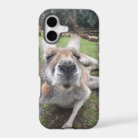 Cute drôle Visage Kangaroo Kawaii Photo d'un anima