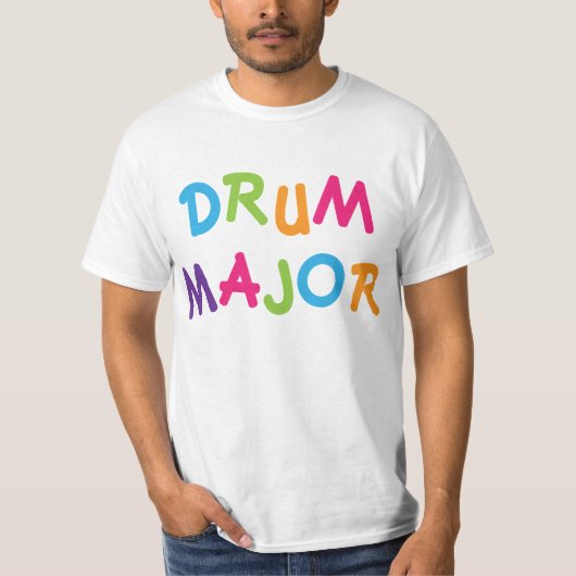 Cute Drum Major Toon T-shirt (Voorkant)