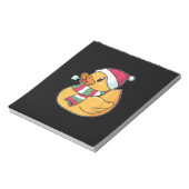 Cute Dub Duck Kerstmis Notitieblok (Gedraaid)
