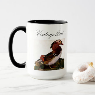 Cute Duck Colorful Bird and Foliage Mok