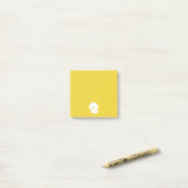 Cute Duck Couple Post-it® Notes (Op bureau)