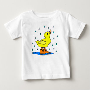 Cute Duck in Rain