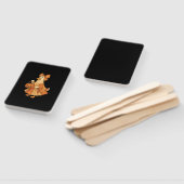 Cute Duck Patchwork Halloween Party Handwaaier (Niet-gemonteerd)