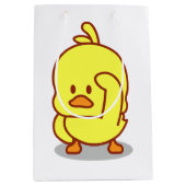 Cute Duck Rubber Ducking Dierenvriend Gift Medium Cadeauzakje (Voorkant)