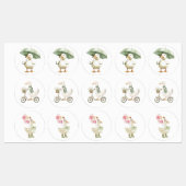 Cute Duck Stickers (Feuille)